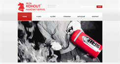 Desktop Screenshot of kohout-hs.cz