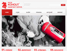 Tablet Screenshot of kohout-hs.cz